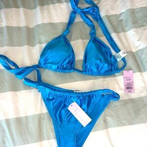 Blue bathing suit NWT